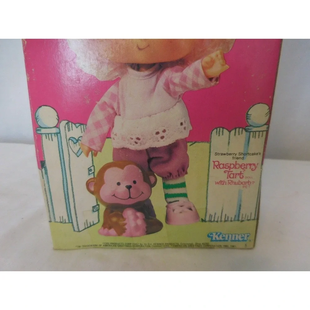 Strawberry Shortcake Raspberry Tart with Rhubarb No‎ 43120 Vintage Kenner NRFB